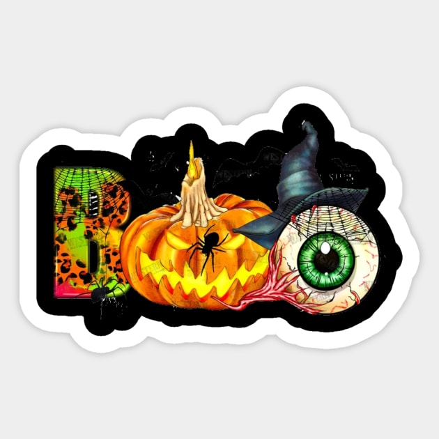 Halloween boo Sticker by Hanadrawing